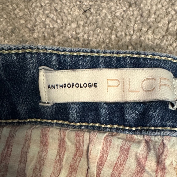 Anthropologie Blue Denim Shorts - Picture 2 of 5